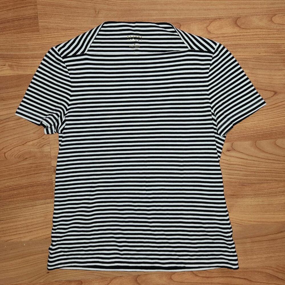 Kate Spade New York Striped Squared Neckline || Small - Picture 4 of 11